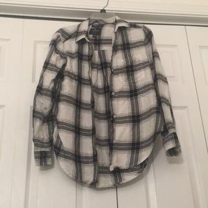 AEO Flannel top